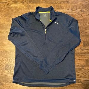 Men’s Puma XL 1/4 zip light weight pullover